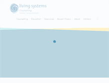 Tablet Screenshot of livingsystems.ca